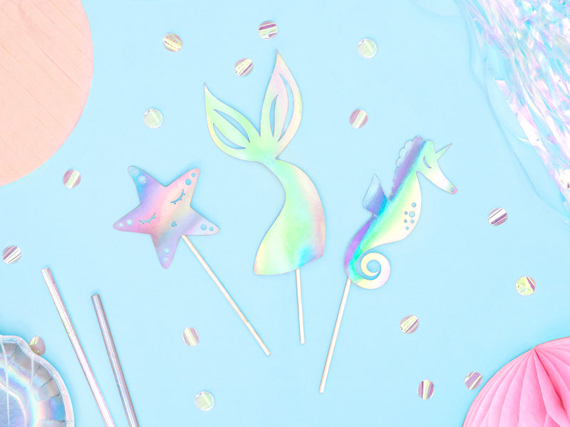 Cake toppers Mermaid - Teminis.lt
