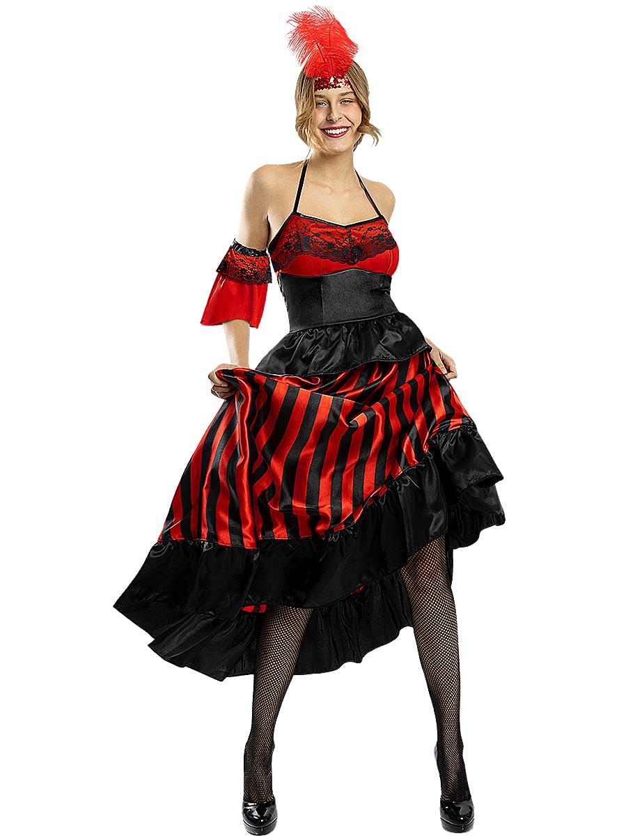 Women's Can-Can Costume – French Cabaret Dancer Outfit Teminis.lt