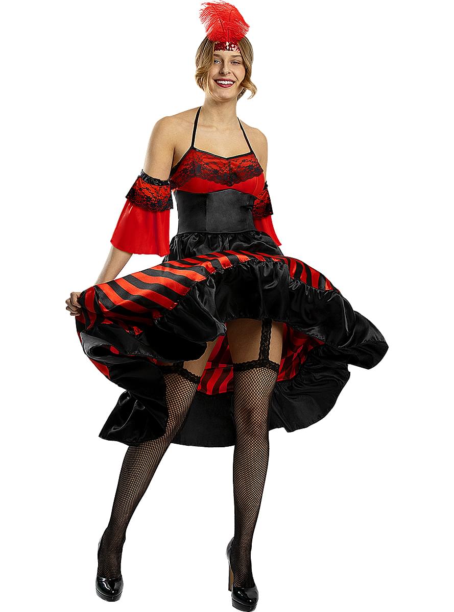 Women's Can-Can Costume – French Cabaret Dancer Outfit Teminis.lt