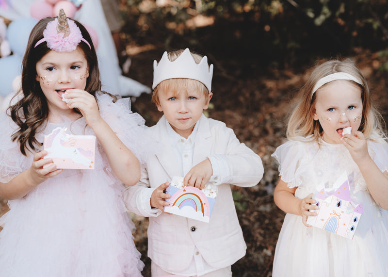 Castle and Unicorns snack boxes - Teminis.lt