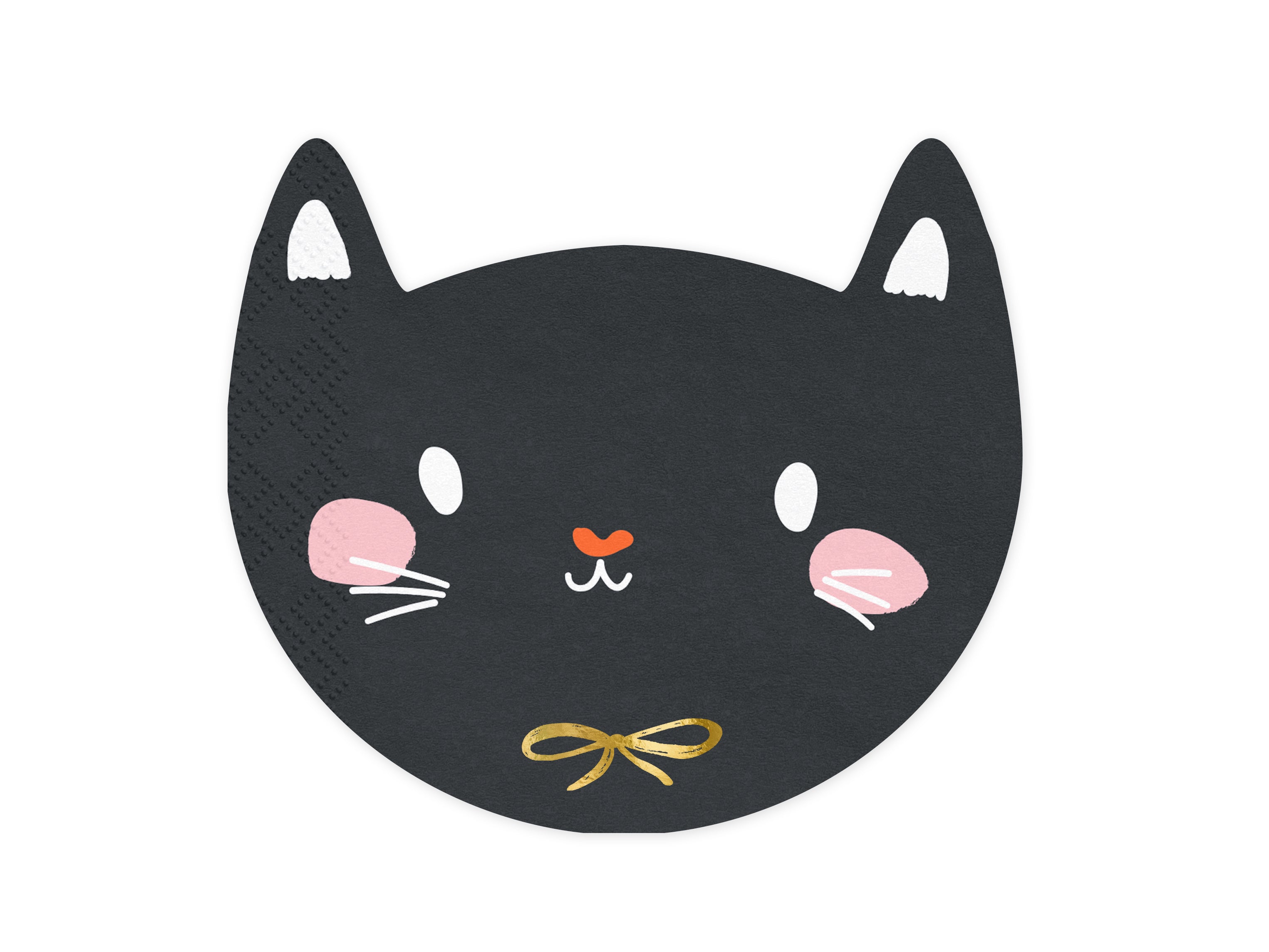 Cat-shaped Napkins - Teminis.lt