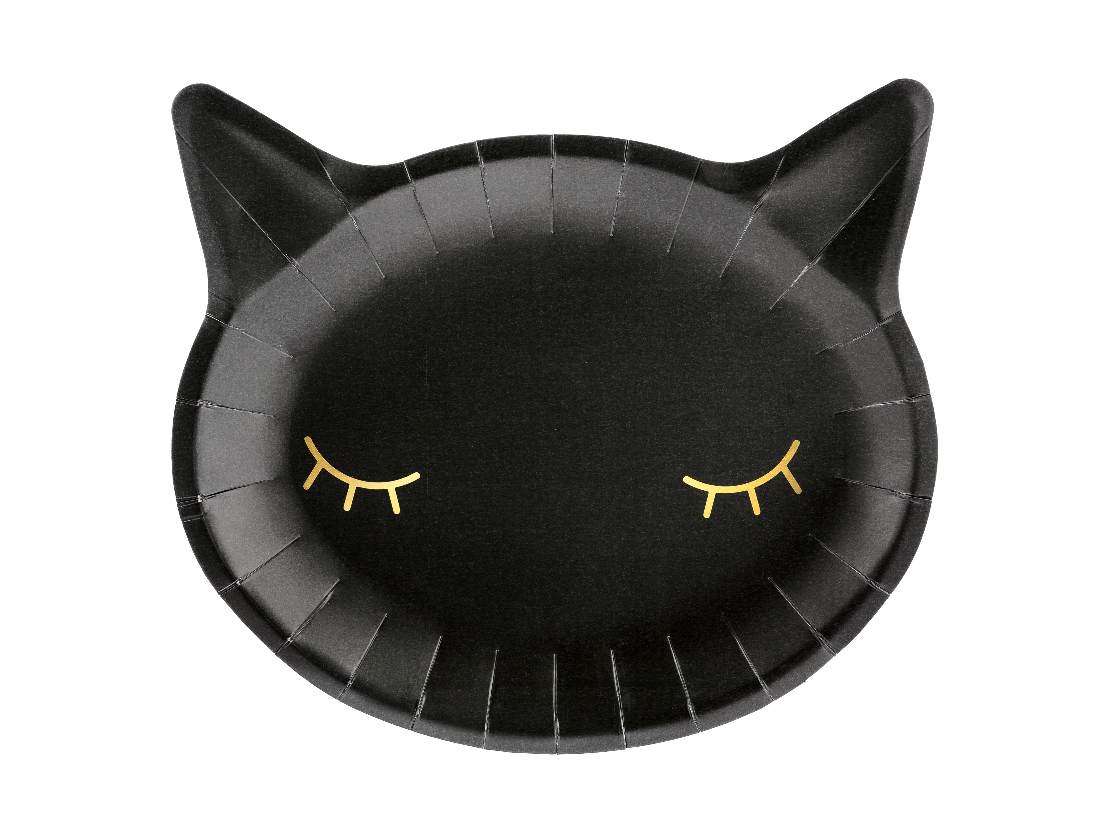 Cat-shaped Paper Plates - Teminis.lt