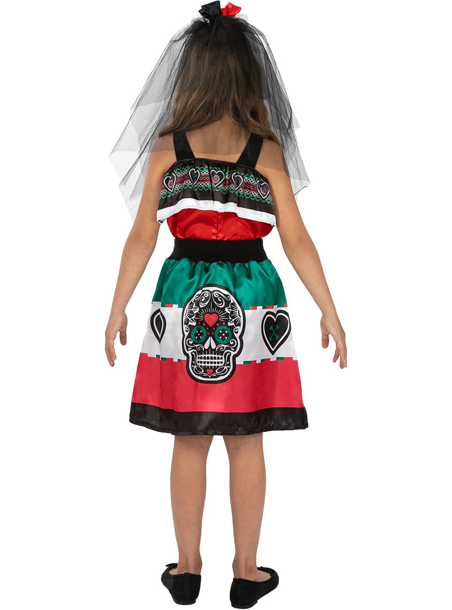 Catrina Costume for girls Teminis.lt