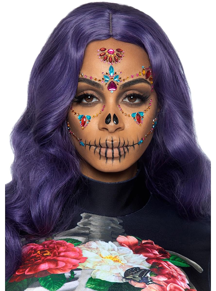 Catrina Day of the Dead Facial Jewelry Teminis.lt