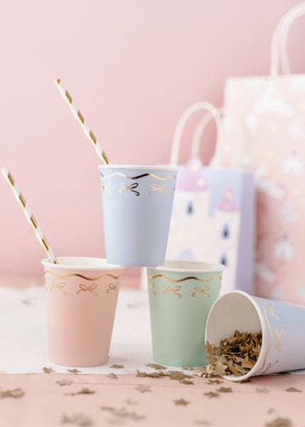 Charming Unicorn Party Paper Cups - Teminis.lt