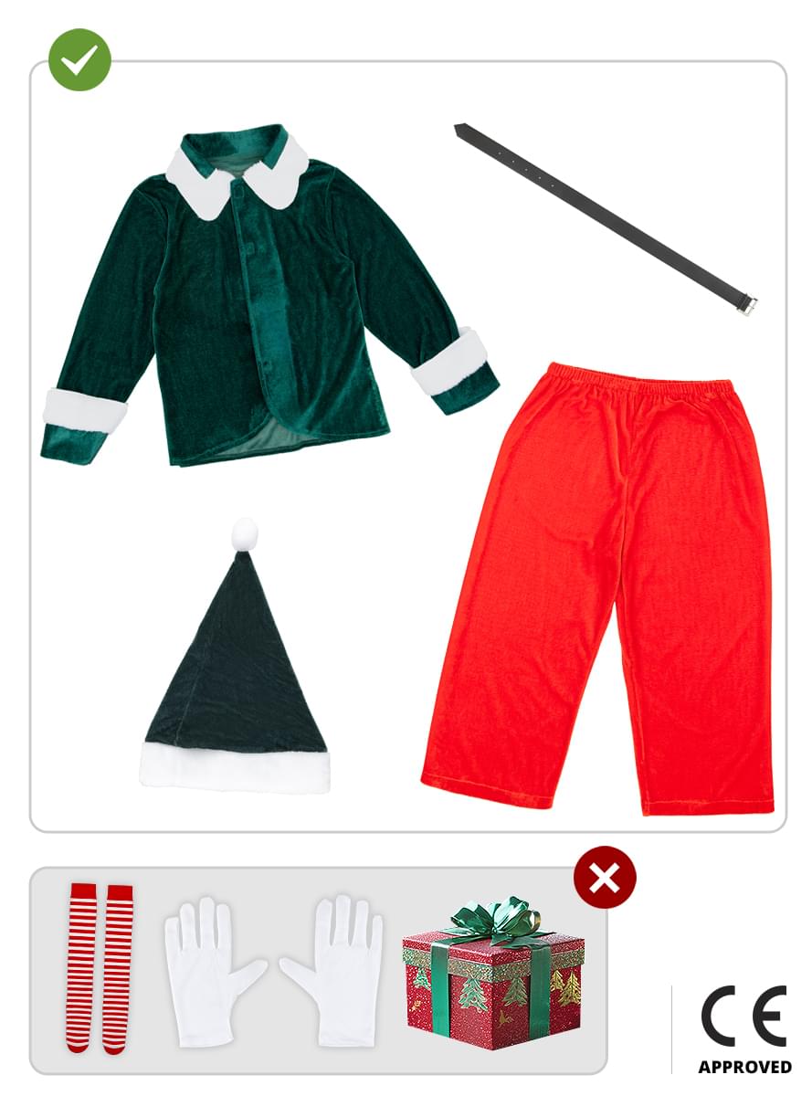 Christmas Dwarf Costume for Boys - Christmas & School Plays Teminis.lt
