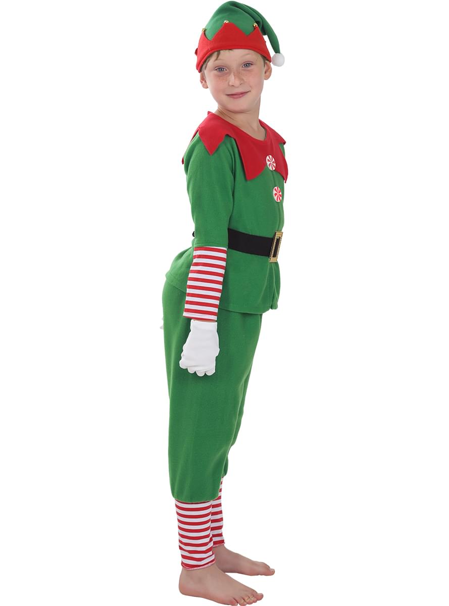 Christmas Elf Costume for Boys - Festive Holiday Outfit Teminis.lt