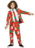 Kids Christmas Holiday Hero Suit – Festive Costume Outfit Teminis.lt