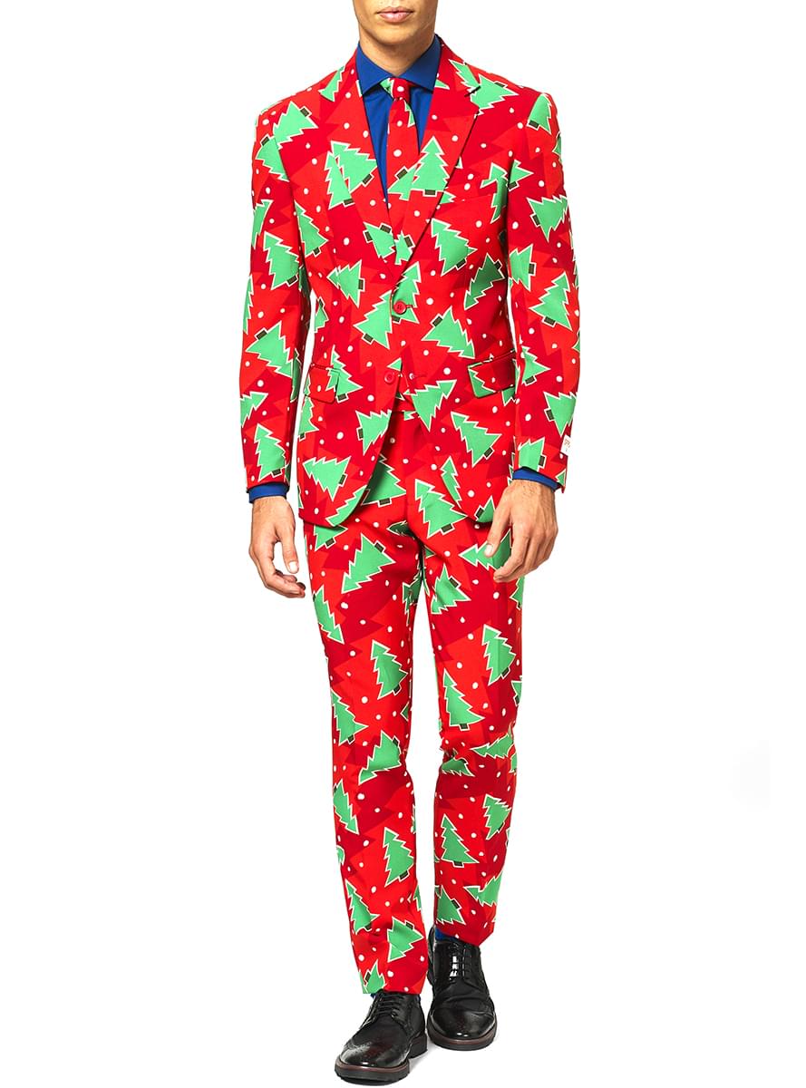 Christmas Tree Suit – Festive Holiday Costume for Men Teminis.lt