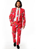 Festive 'Christmaster' Holiday Suit for Men Teminis.lt