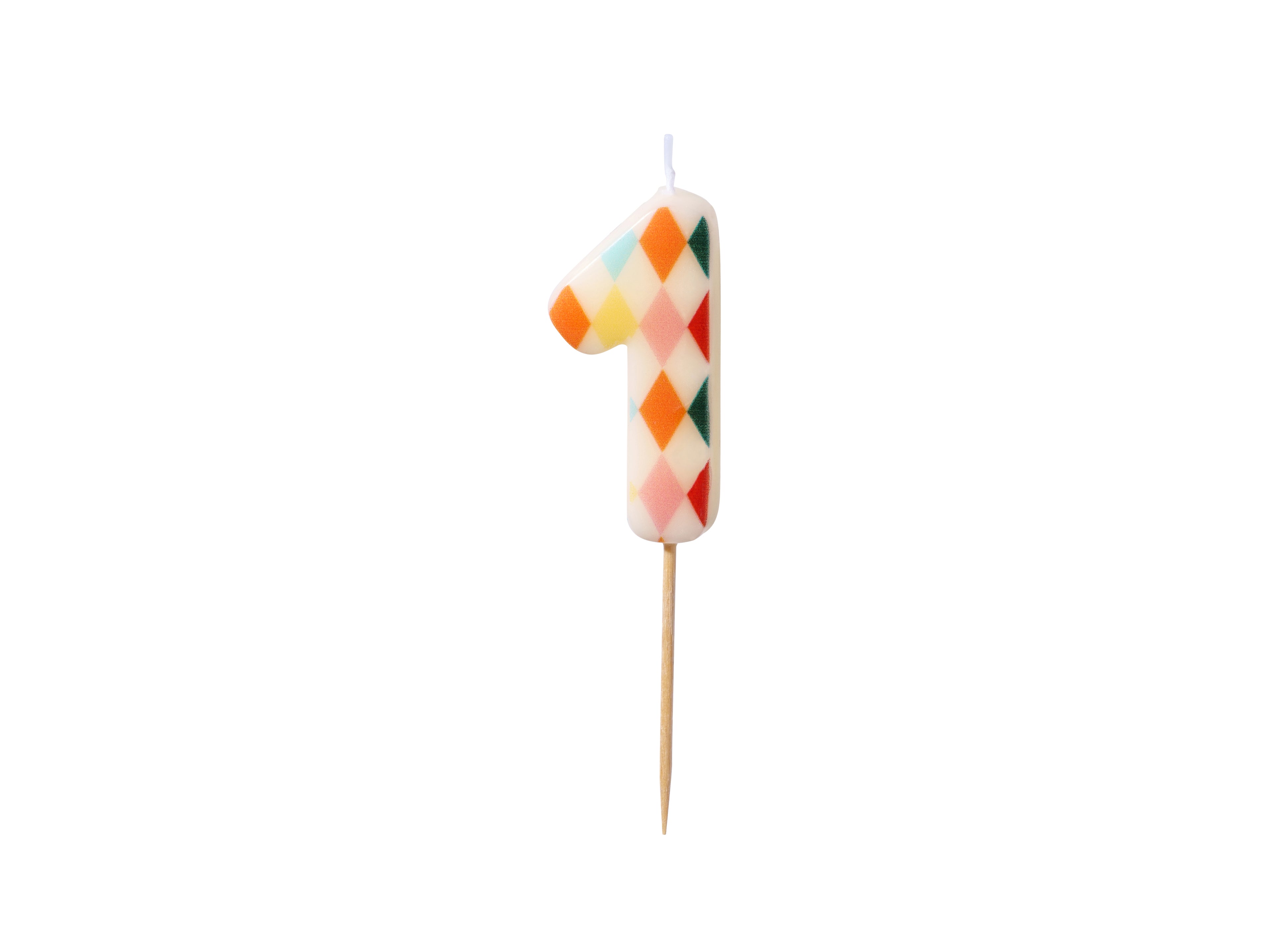 Circus Birthday candle - Teminis.lt