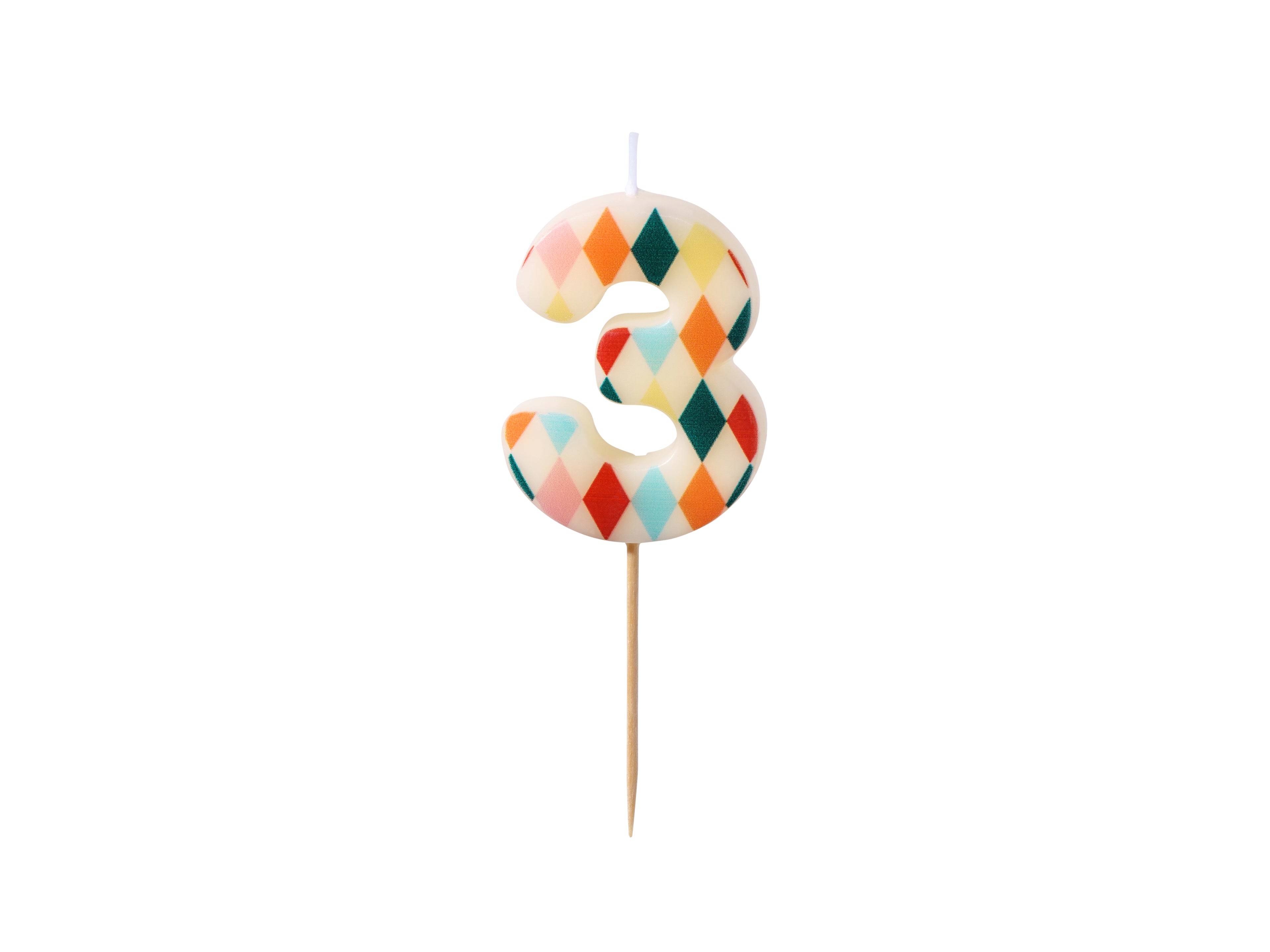 Circus Birthday candle - Teminis.lt