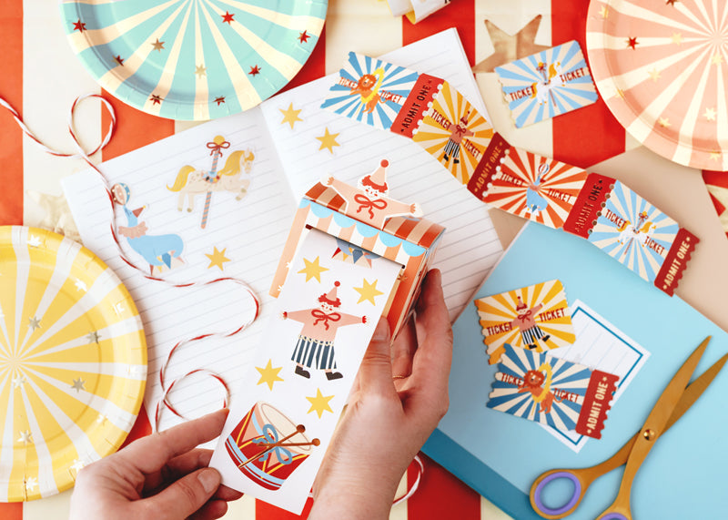 Circus Stickers - Teminis.lt
