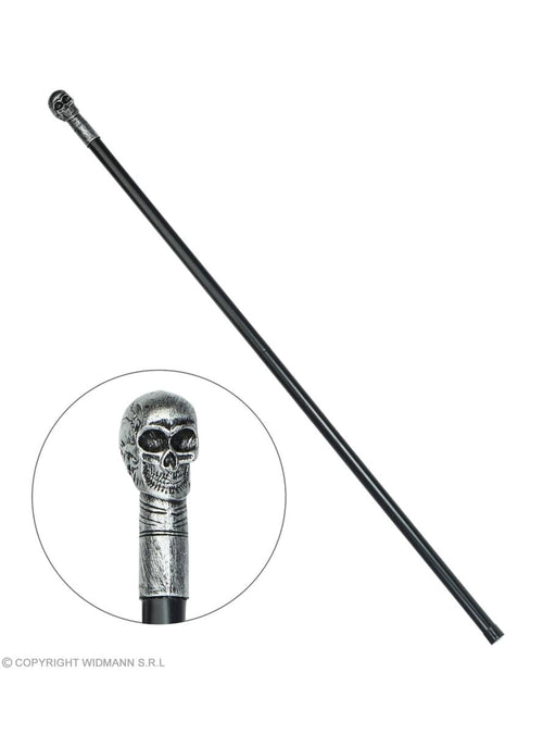 Compact Collapsible Skull Cane - Stylish & Portable Teminis.lt