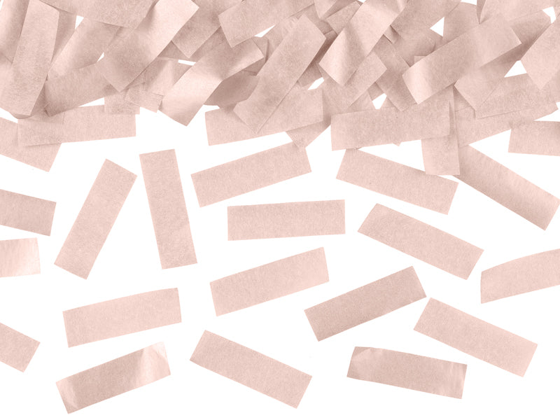 Confetti cannon rose gold - Teminis.lt