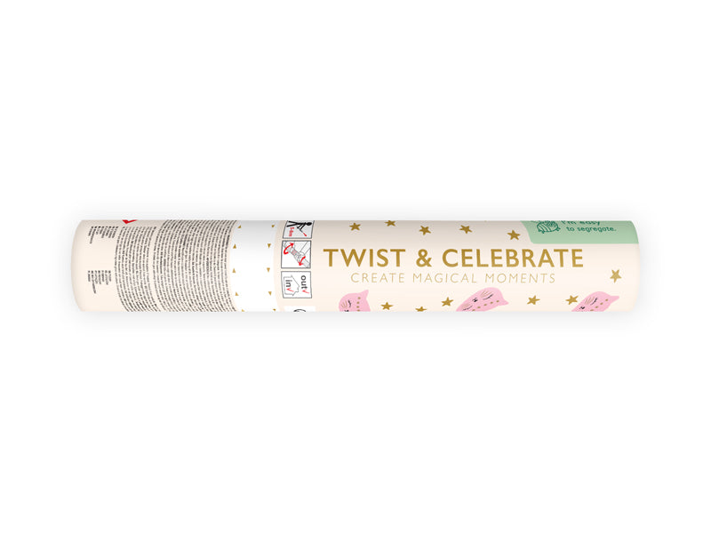 Confetti cannon, stars and cat-shaped confetti - Teminis.lt
