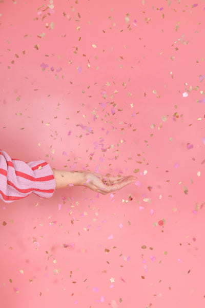 Confetti cannon, stars and cat-shaped confetti - Teminis.lt