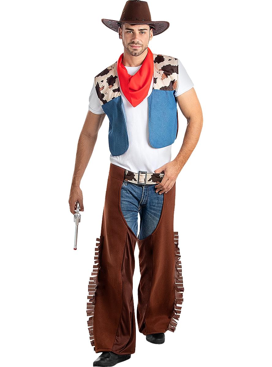 Men's Cowboy Costume - Authentic Western Outfit Teminis.lt