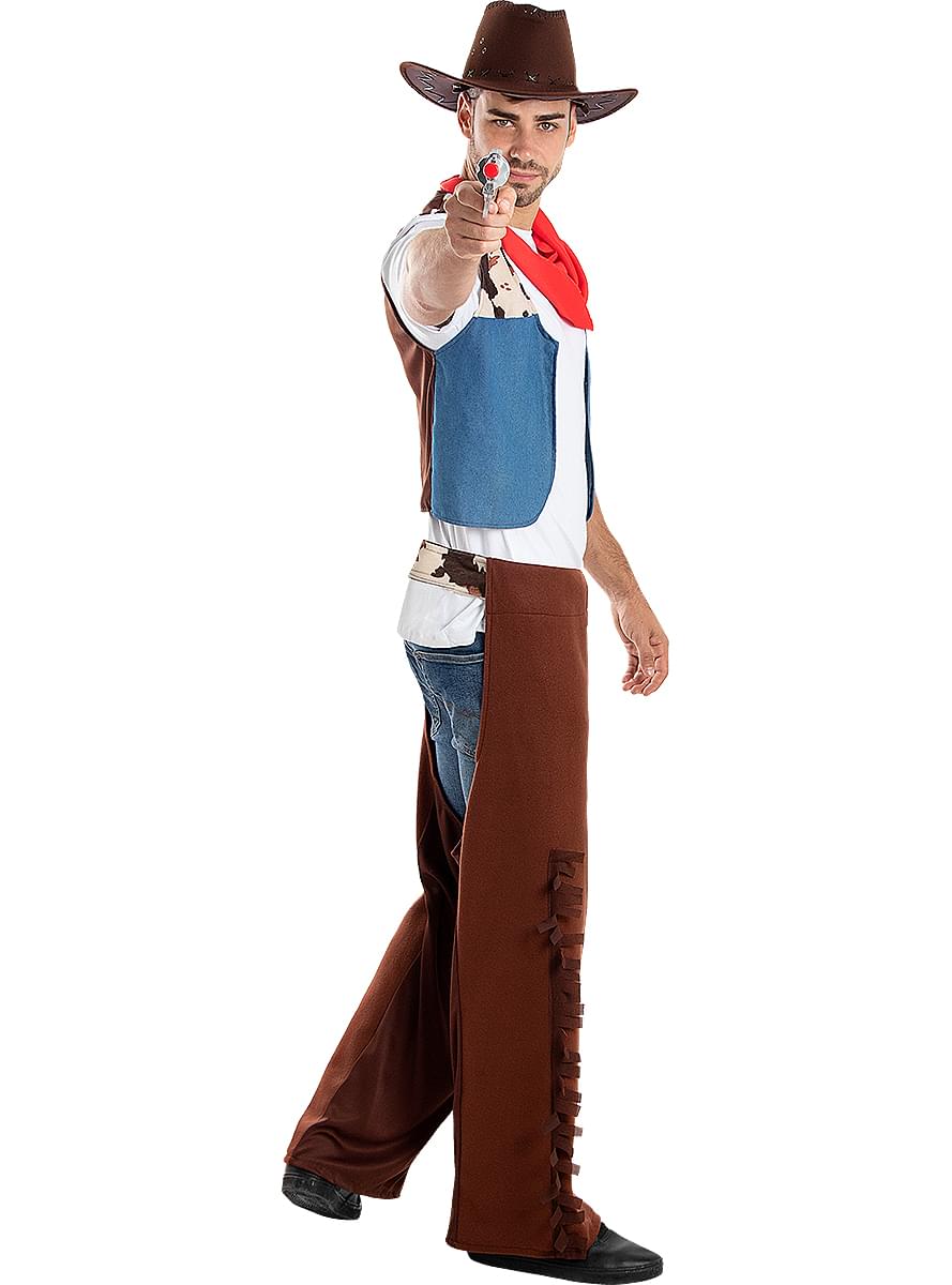 Men's Cowboy Costume - Authentic Western Outfit Teminis.lt