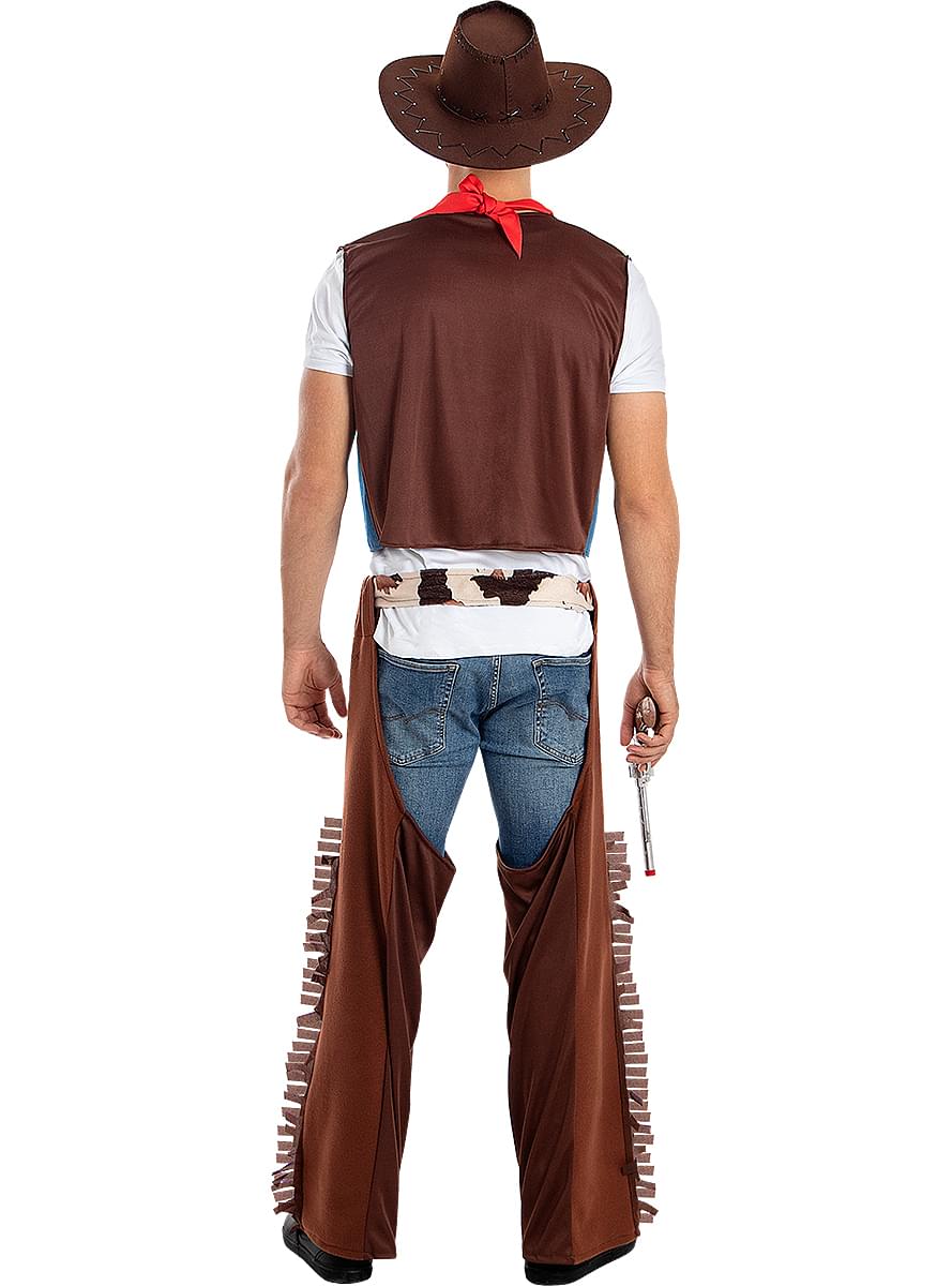 Men's Cowboy Costume - Authentic Western Outfit Teminis.lt