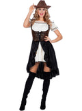 Women's Cowgirl Costume Dress - Western Party Outfit Teminis.lt