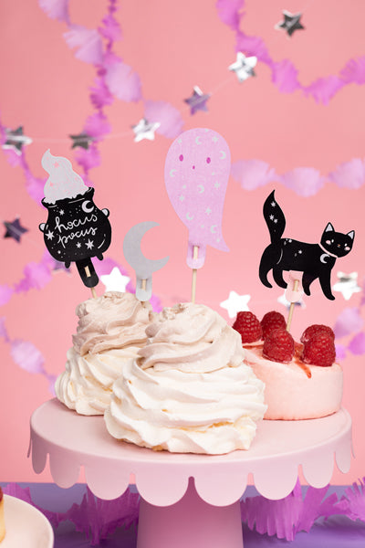 Cupcake toppers Halloween - Teminis.lt