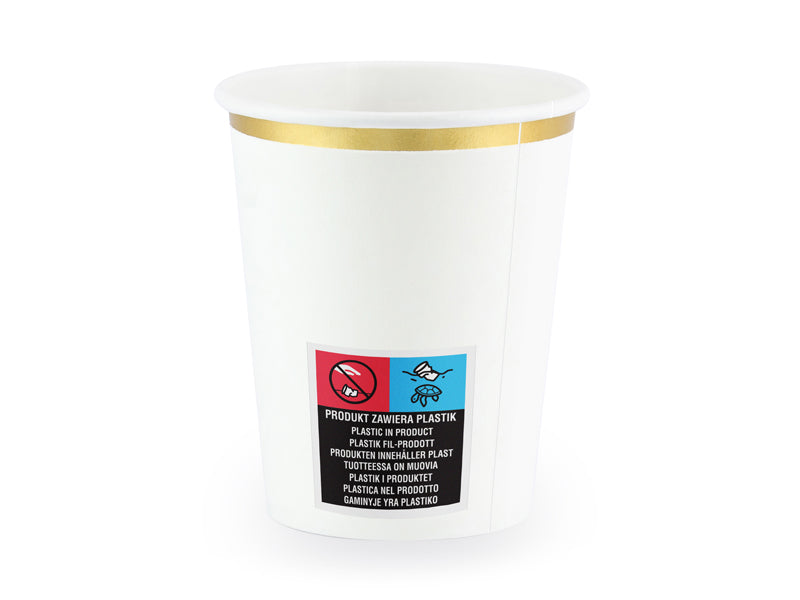 Cups, white - Teminis.lt