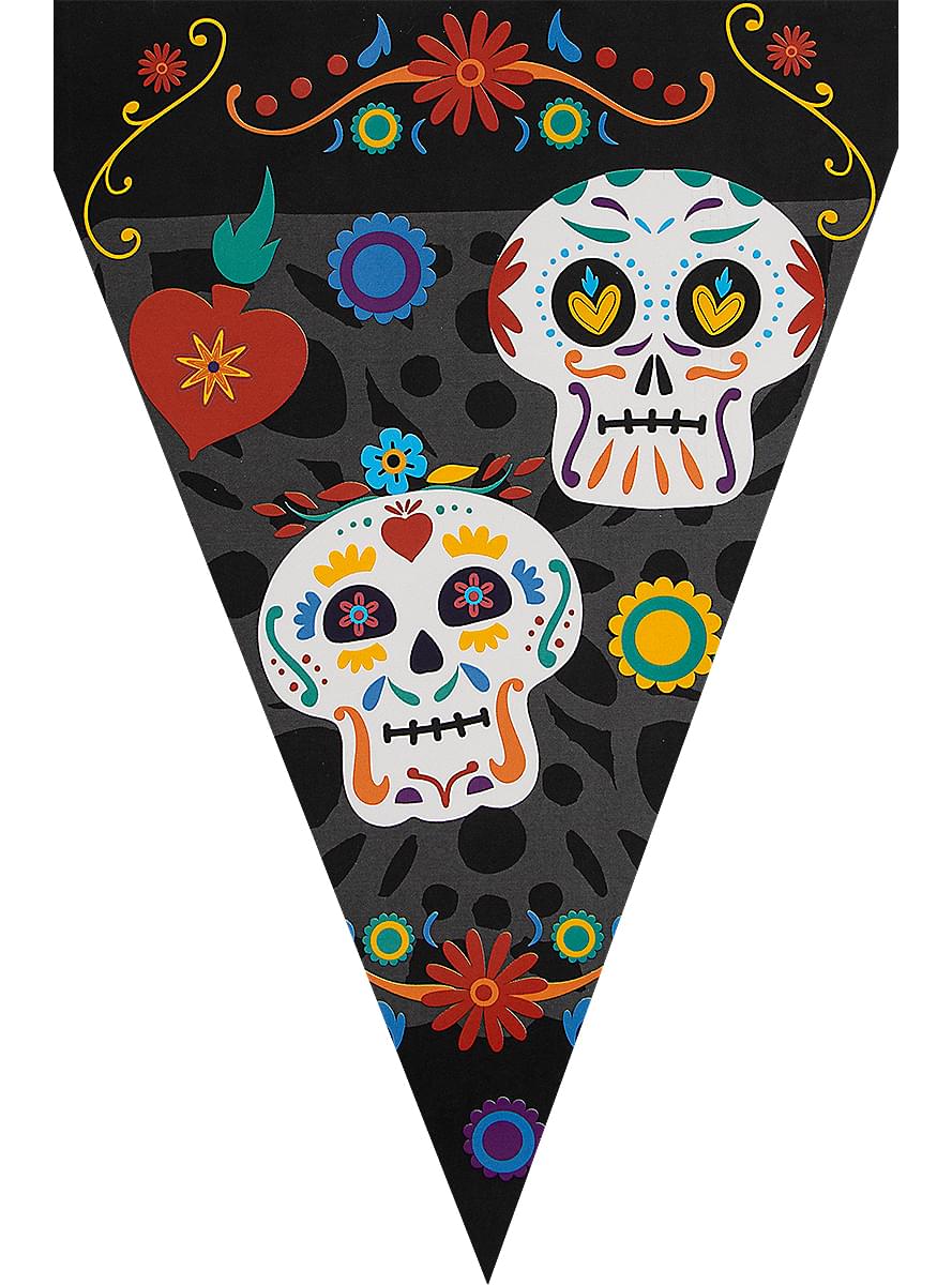Day of the Dead Catrina Banner Teminis.lt