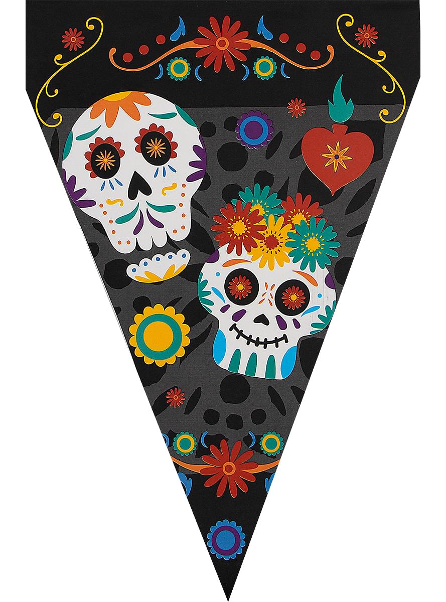 Day of the Dead Catrina Banner Teminis.lt
