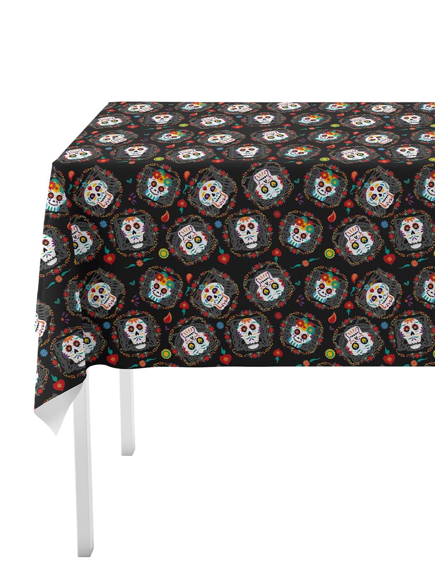 Day of the Dead Catrina Tablecloth - Teminis.lt