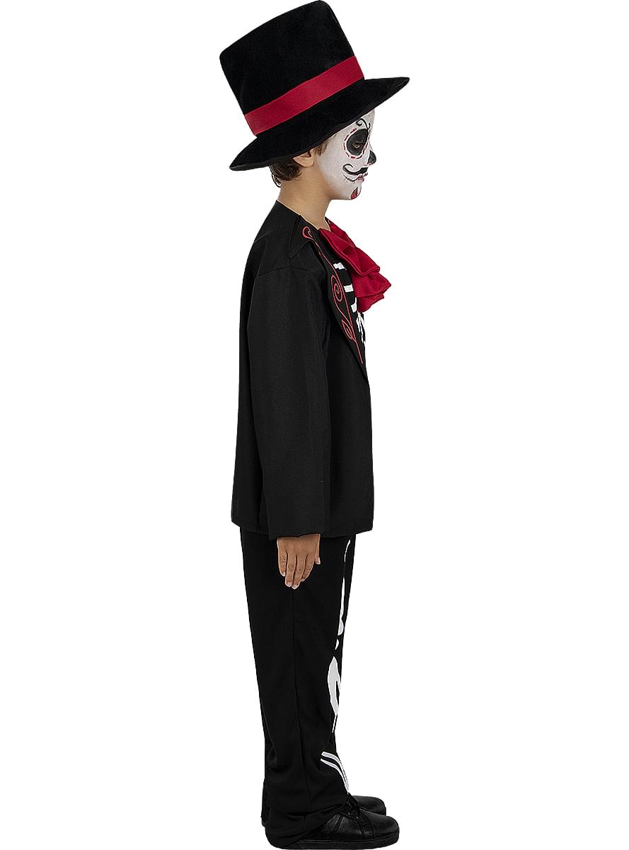 Day of the Dead Skeleton Costume Teminis.lt