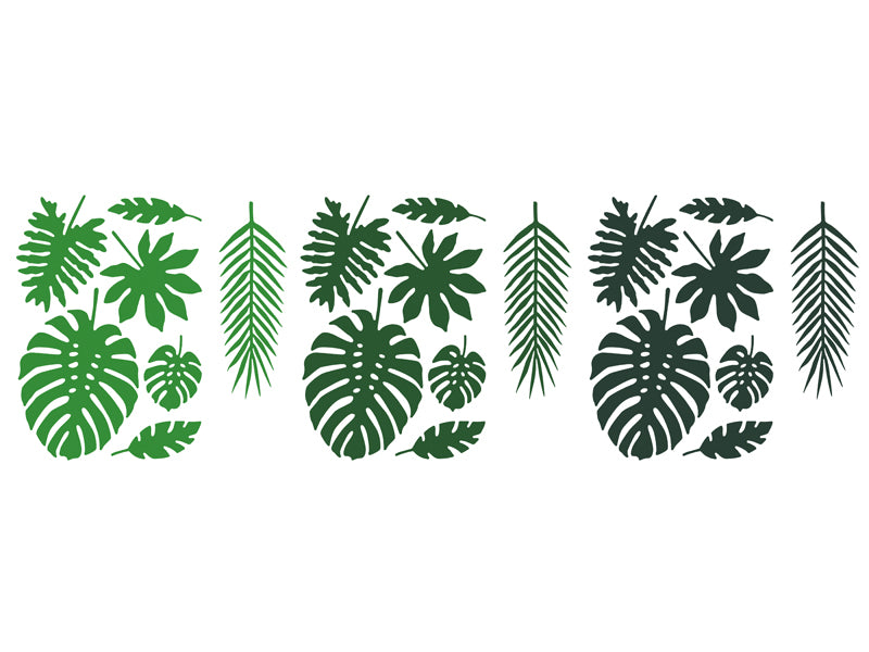 Decorations Aloha - Tropical leaves - Teminis.lt