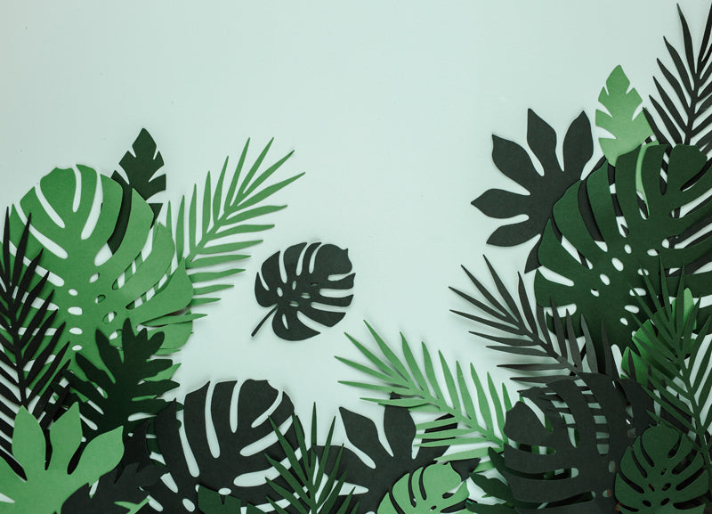 Decorations Aloha - Tropical leaves - Teminis.lt