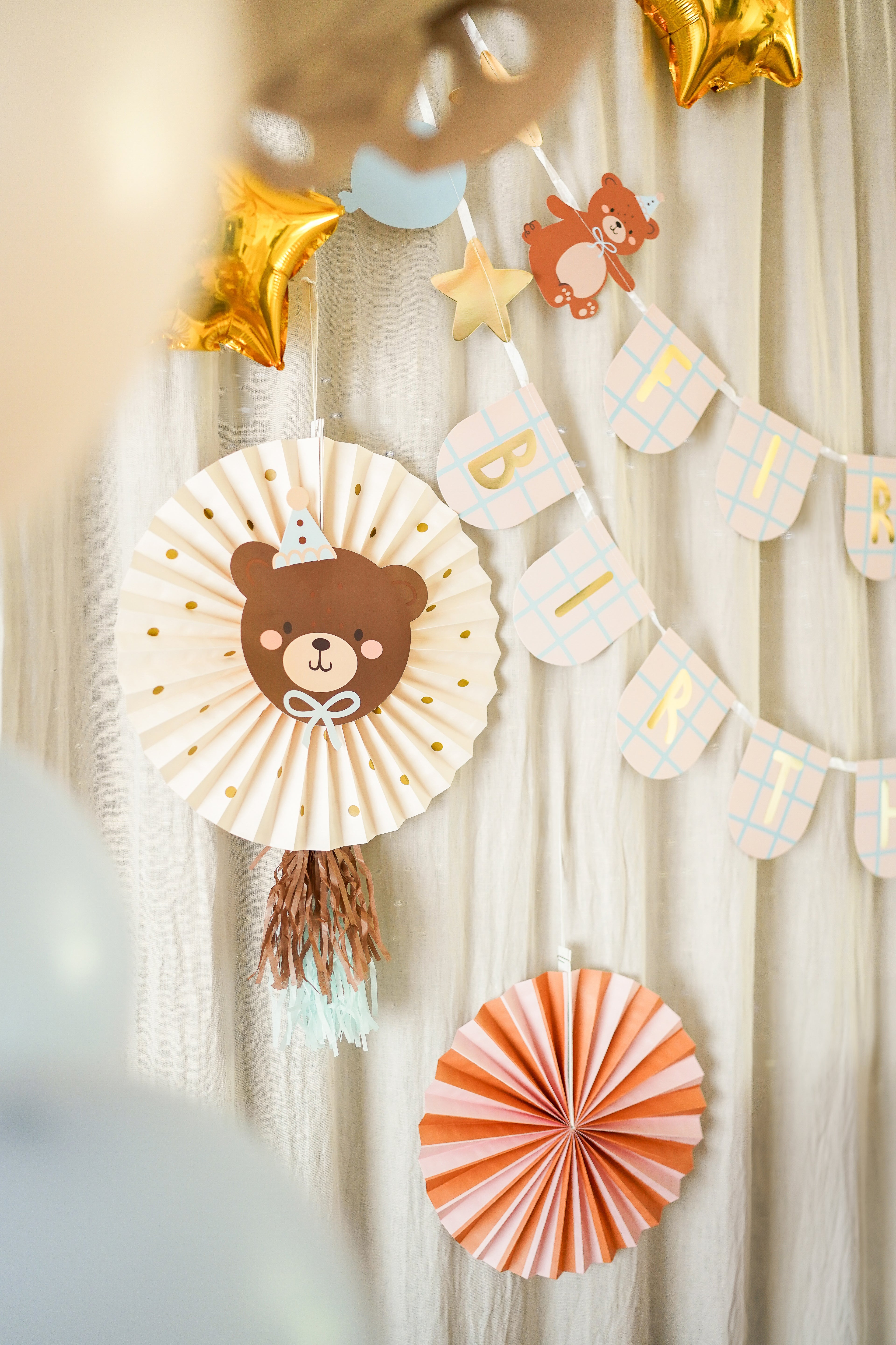 Decorative Rosettes Bear - Teminis.lt