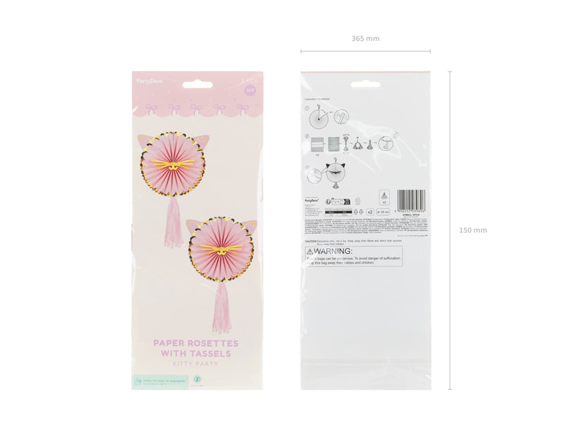 Decorative Rosettes Kitty - Teminis.lt