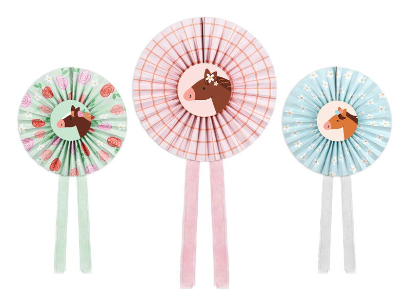 Decorative rosettes Horses - Teminis.lt