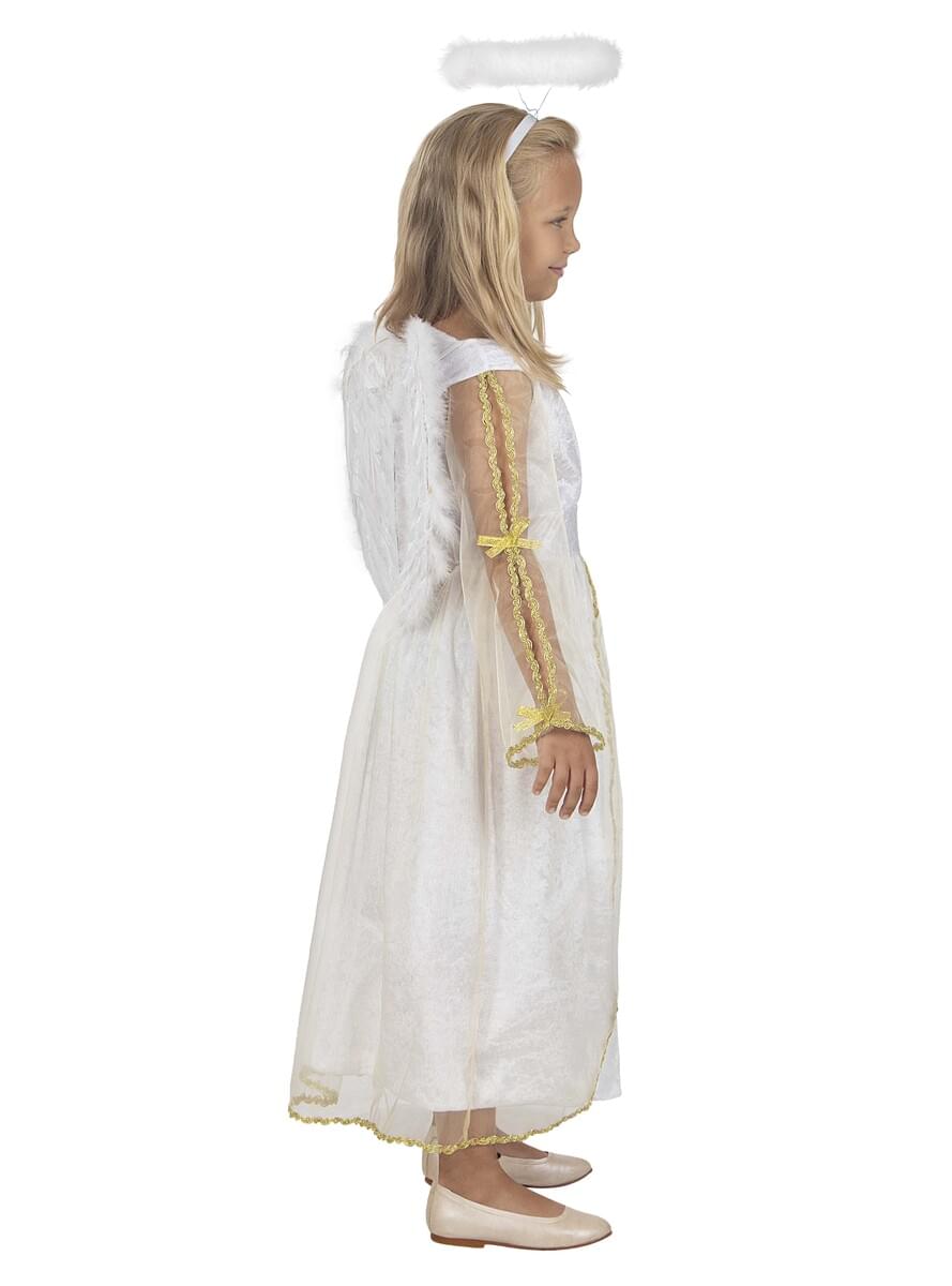 Deluxe Angel Costume Set for Girls - Perfect for Halloween Teminis.lt
