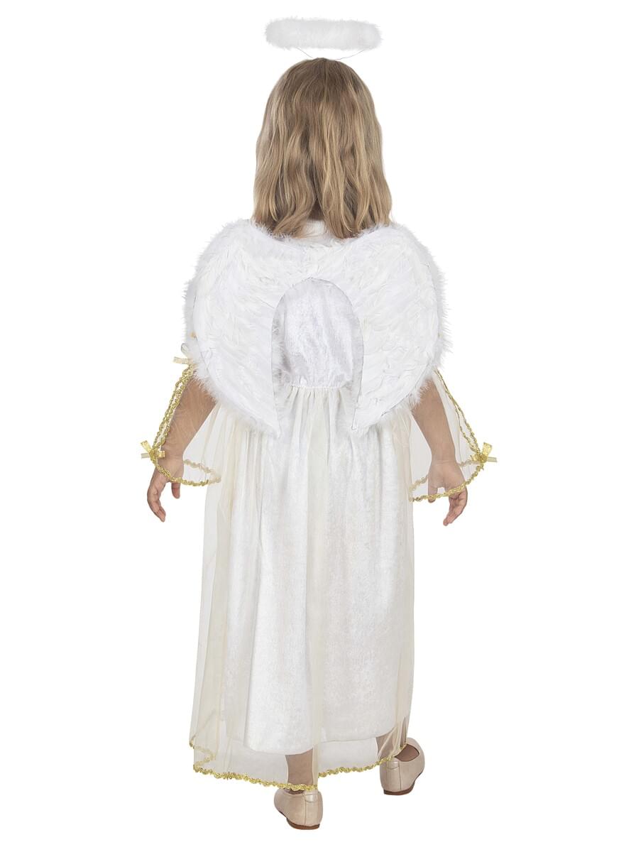 Deluxe Angel Costume Set for Girls - Perfect for Halloween Teminis.lt