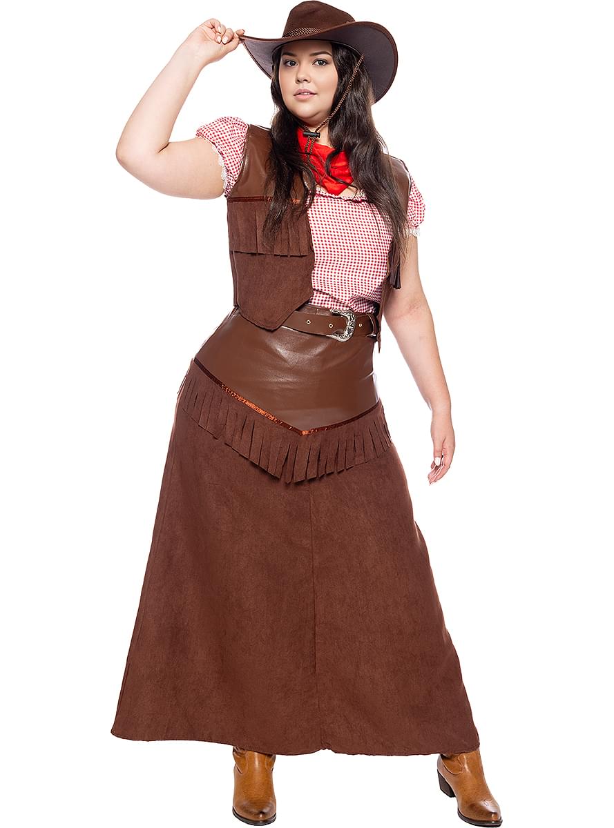 Deluxe Cowgirl Costume for Women - Complete Costume Set Teminis.lt