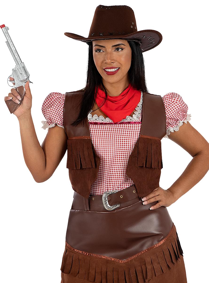Deluxe Cowgirl Costume for Women - Complete Costume Set Teminis.lt
