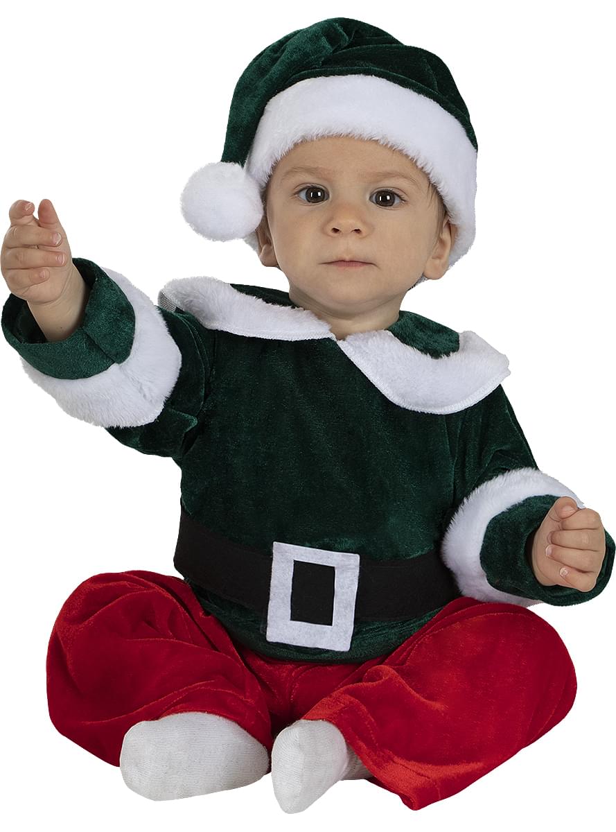 Deluxe Baby Elf Costume for Christmas & Themed Parties Teminis.lt