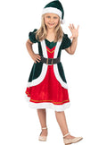 Christmas Elf Costume for Girls - Deluxe Holiday Outfit Teminis.lt