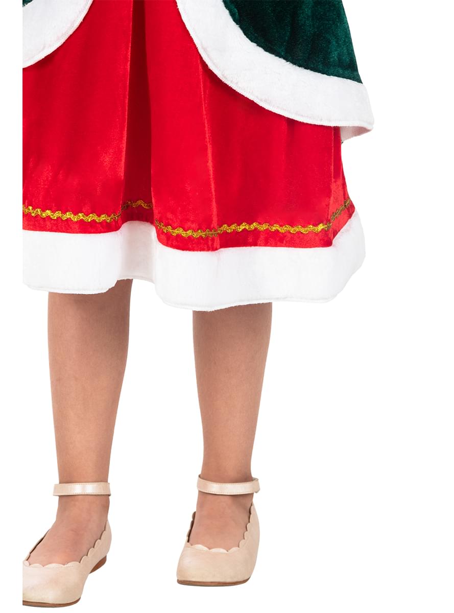 Christmas Elf Costume for Girls - Deluxe Holiday Outfit Teminis.lt