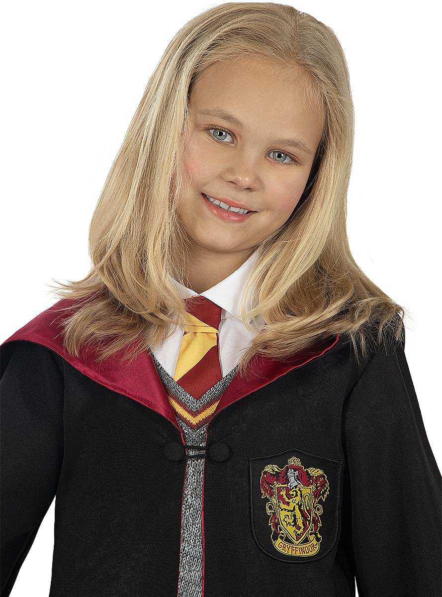 Deluxe Hermione Granger Costume for Girls - Hogwarts Party Teminis.lt