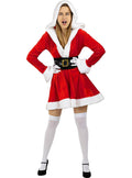 Deluxe Mrs. Claus Costume for Women - Festive Holiday Set Teminis.lt
