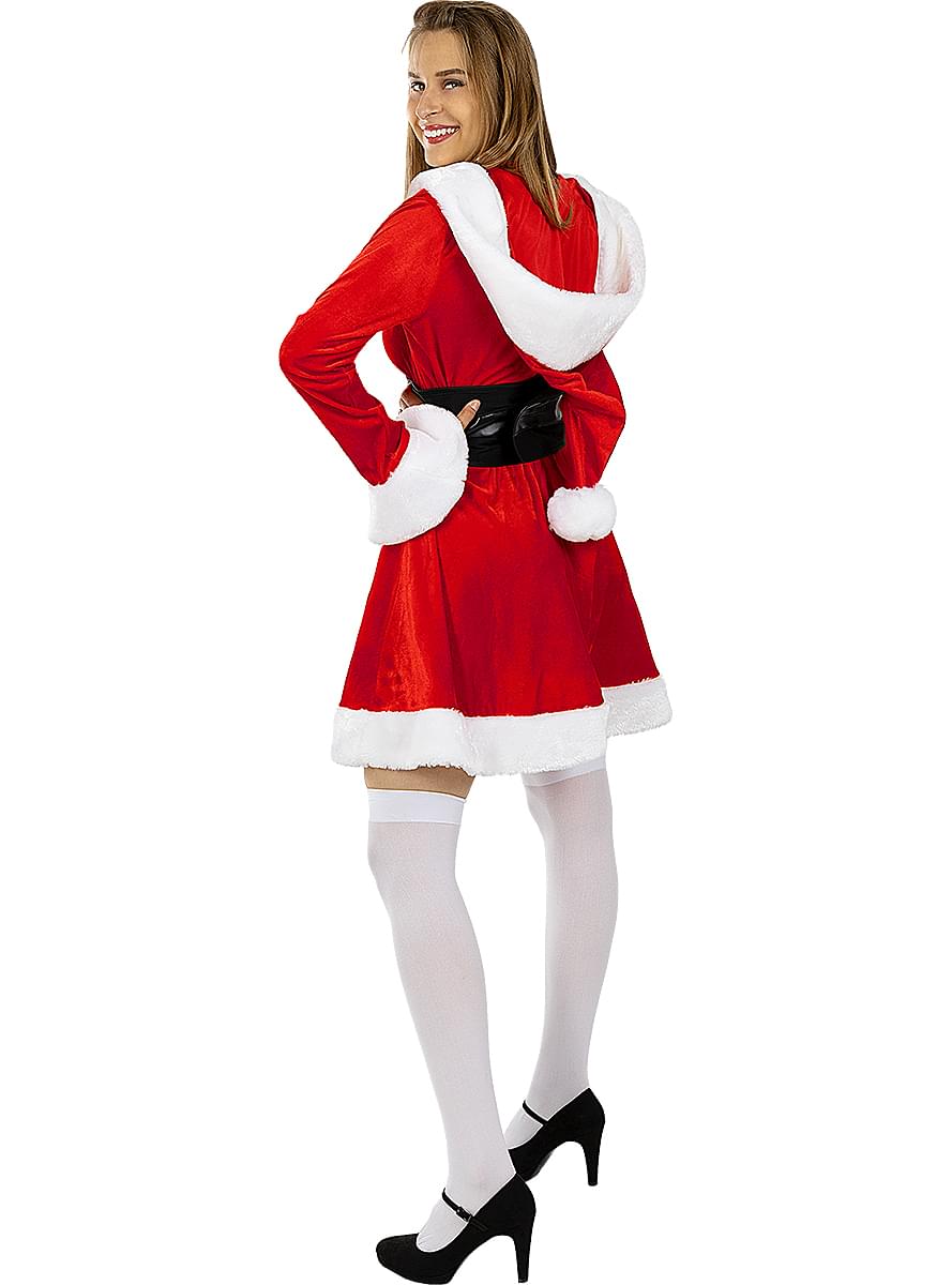 Deluxe Mrs. Claus Costume for Women - Festive Holiday Set Teminis.lt