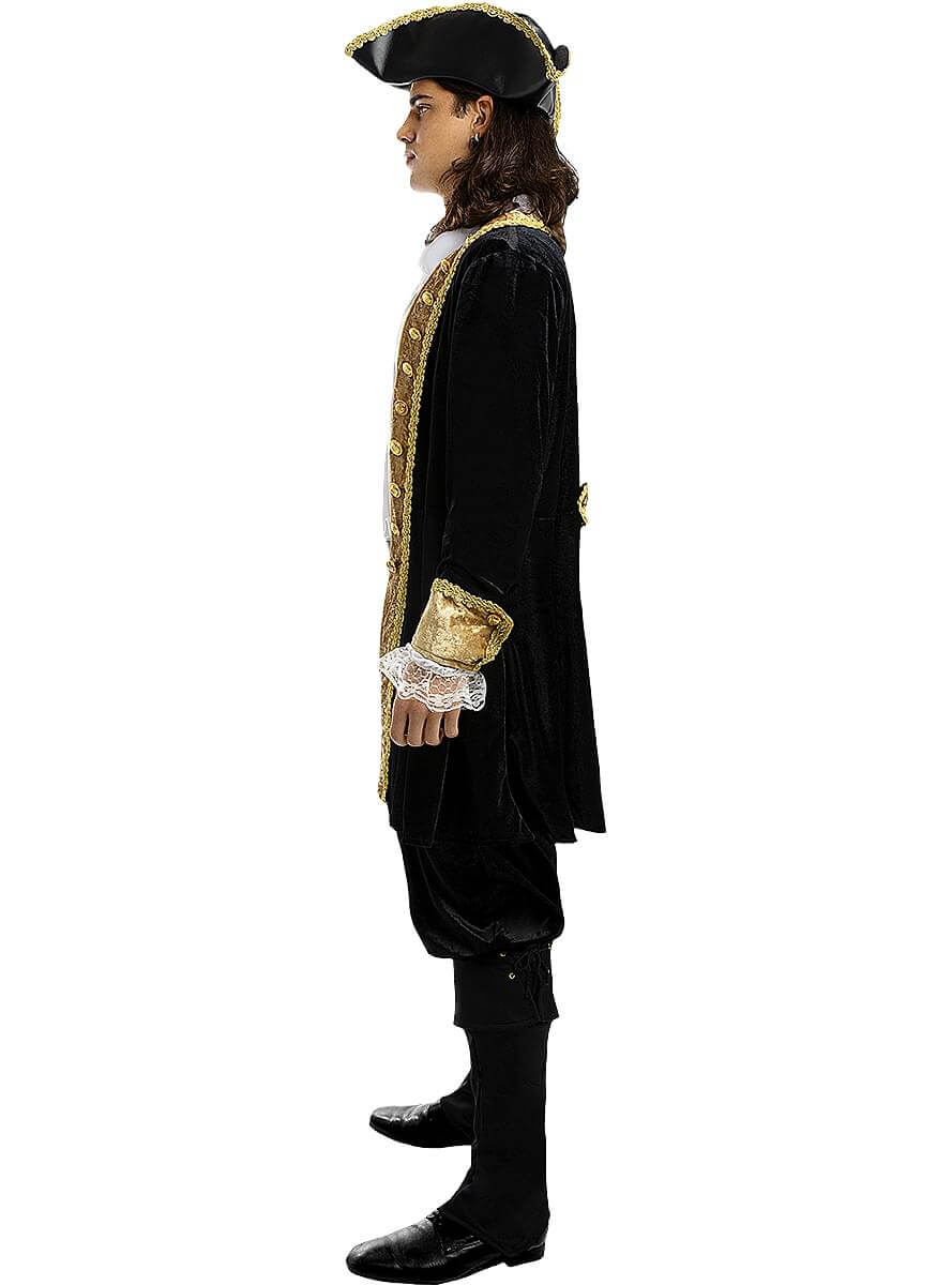 Deluxe Pirate Costume for Men | Colonial Buccaneer Teminis.lt