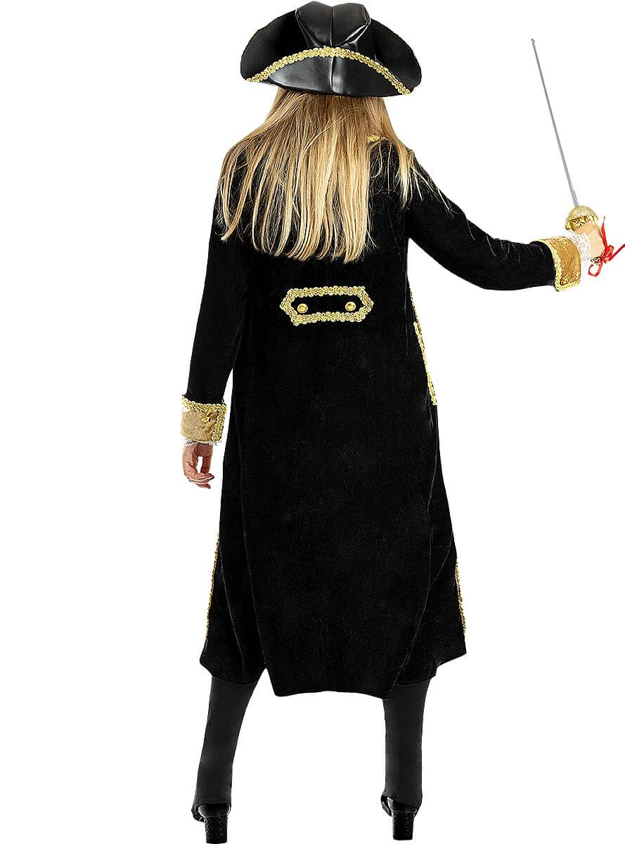 Deluxe Pirate Costume for Women – Colonial Captain Outfit