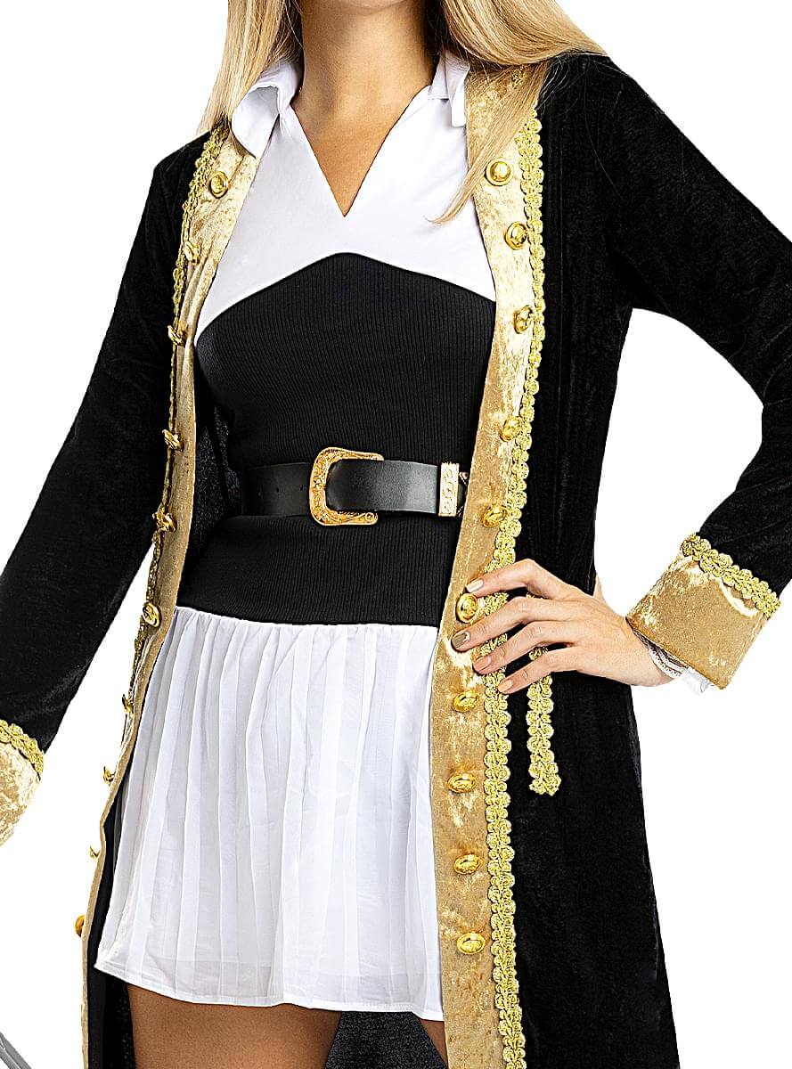 Deluxe Pirate Costume for Women – Colonial Captain Outfit