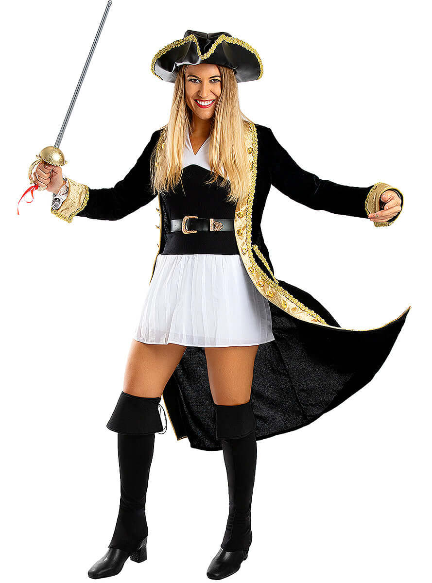 Deluxe Pirate Costume for Women – Colonial Captain Outfit
